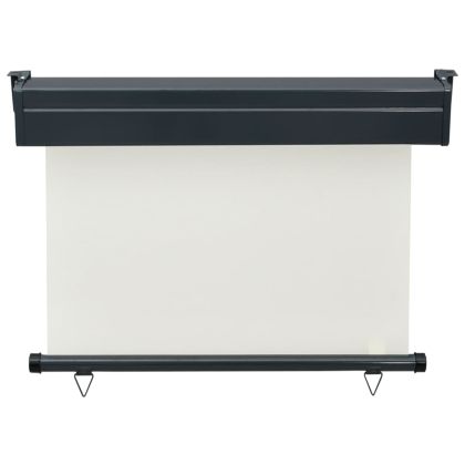 Вертикална тента за балкон, 105x250 см, кремава