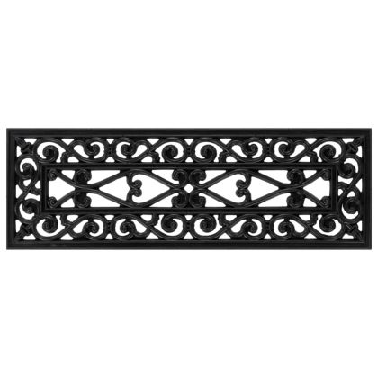 Постелки за стъпала 10 бр 25x75 см гума