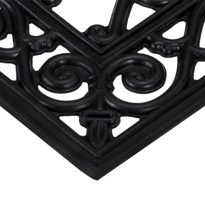 Постелки за стъпала 10 бр 25x75 см гума