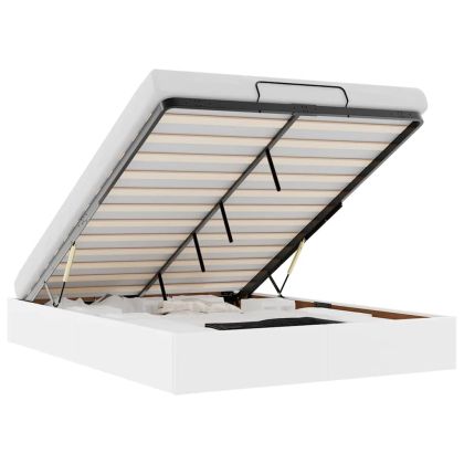 Османска рамка за легло без матрак, 140x200 см, изкуствена кожа