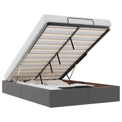 Османска рамка за легло без матрак, 120x200 см, изкуствена кожа