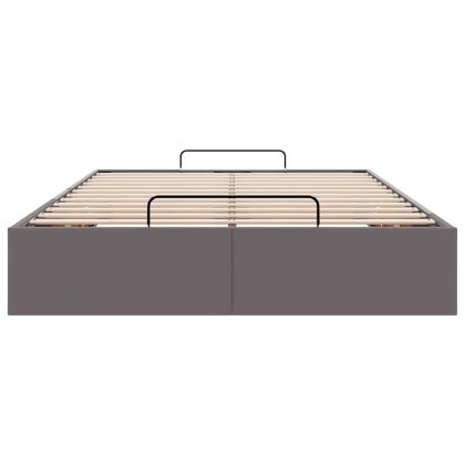 Османска рамка за легло без матрак, 120x200 см, изкуствена кожа