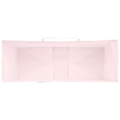 Хартиени торбички 50 бр с дръжки розови 45x17x48 см