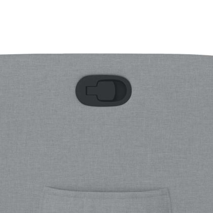 Реклайнер стол, светлосив, текстил