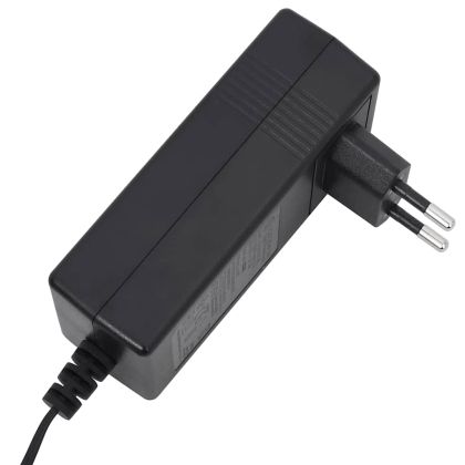 Електрически изправящ масажен реклайнер стол тъмносив текстил