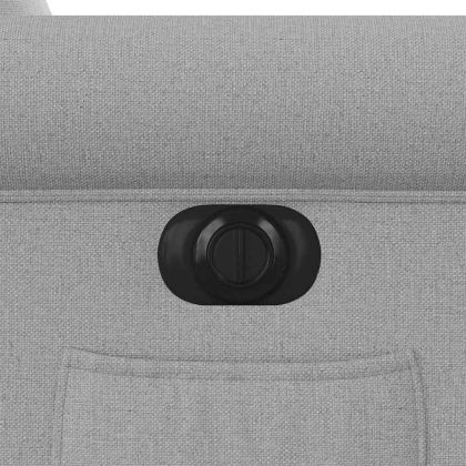 Електрически наклоняем стол, облачно сив, текстил