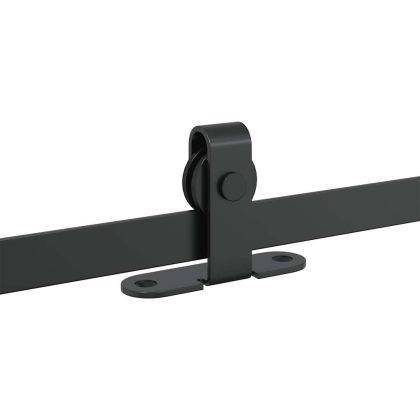 Комплект плъзгащи се врати за шкафове 91 см въглеродна стомана