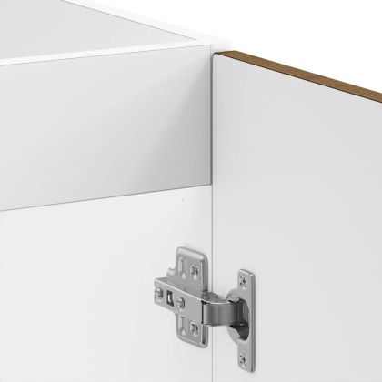 Шкаф за мивка, Kalmar, кафяв дъб, 80x46x81,5см, инженерно дърво