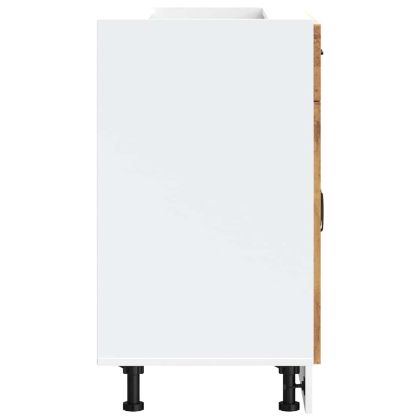 Кухненски шкаф, "Kalmar", старо дърво, инженерно дърво