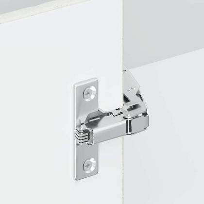 Кухненски ъглов шкаф, "Kalmar", бетонно сив, инженерно дърво