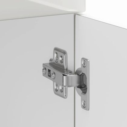 Кухненски шкаф, "Kalmar", бял гланц, инженерно дърво