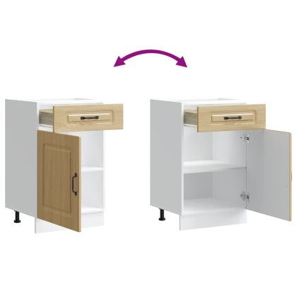 Кухненски шкаф, "Kalmar", дъб сонома, инженерно дърво