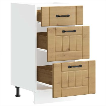 Кухненски шкаф Lucca, дъб артизан, инженерно дърво