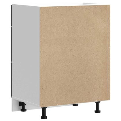 Кухненски шкаф "Lucca" Черен, инженерно дърво