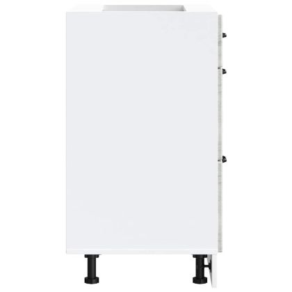 Кухненски шкаф, "Kalmar", сив сонома, инженерно дърво