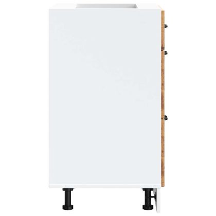 Кухненски шкаф, "Kalmar", старо дърво, инженерно дърво