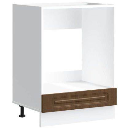 Шкаф за фурна, Kalmar, кафяв дъб, инженерно дърво