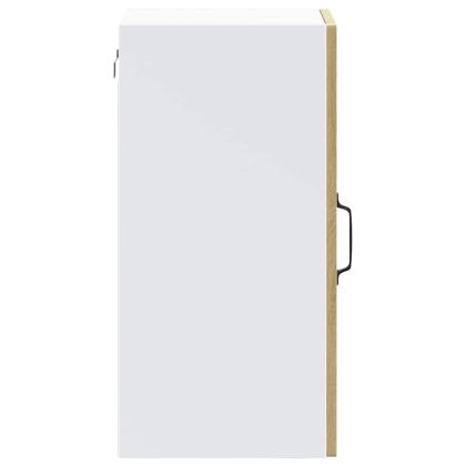 Кухненски стенен шкаф със стъклена врата "Kalmar" дъб сонома, инженерно дърво