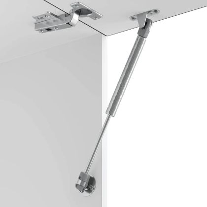 Кухненски стенен шкаф, Kalmar, черен, инженерно дърво