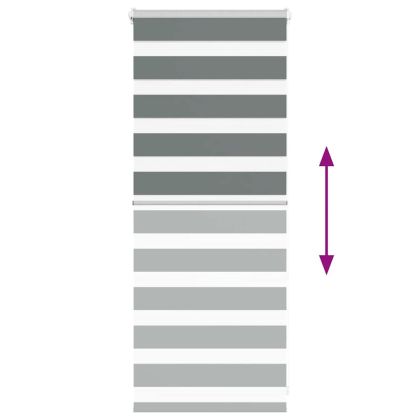 Зеброва щора 55x100 см Ширина на плата 50,9 см Полиестер