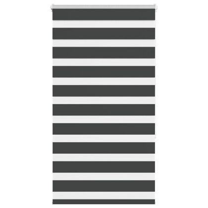 Зеброва щора черна 70x150 см ширина на плата 65,9 cm полиестер