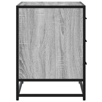 Шкаф с чекмеджета Grey Sonoma 70x41x56 cm Инженерна дървесина