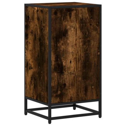 Шкаф за книги Пушен дъб 40x35x76 cm Инженерна дървесина