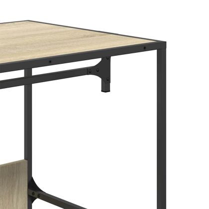 Гардероб, дъб сонома, 90x50x180 см, инженерно дърво