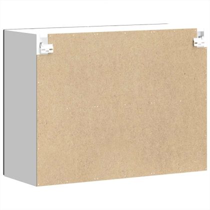 Кухненски стенен шкаф с стъклена врата, Kalmar, инженерно дърво