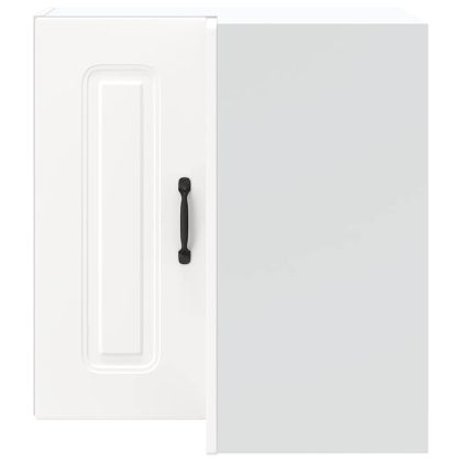 Кухненски стенен ъглов шкаф, Kalmar, бял, инженерно дърво