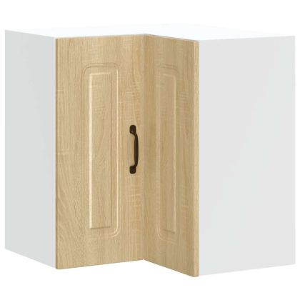 Кухненски стенен ъглов шкаф, Kalmar дъб сонома, инженерно дърво