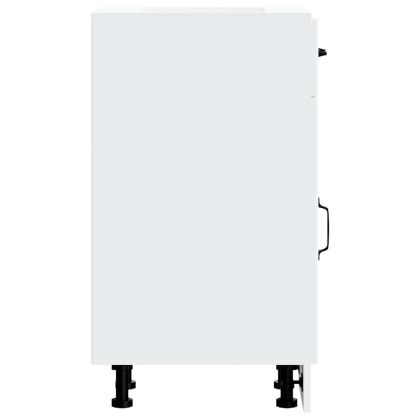 Кухненски шкаф Lucca Бяла инженерна дървесина