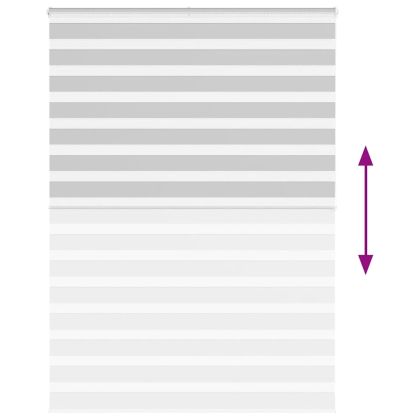 Зеброва щора 155x200 см Ширина на плата 150,9 см Полиестер