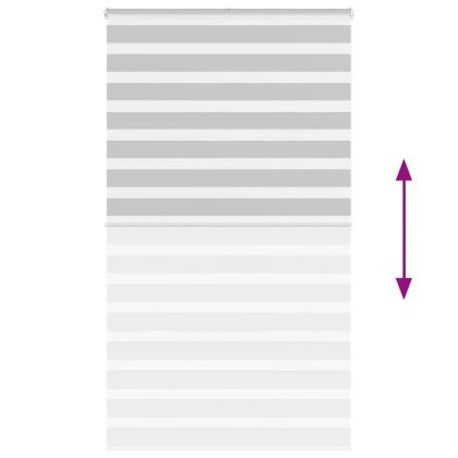 Зеброва щора 130x200 см ширина на плата 125,9 см полиестер