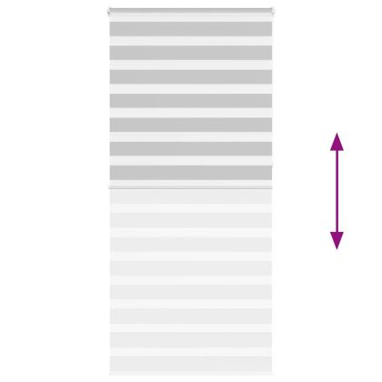 Зеброва щора 105x230 см Ширина на плата 100,9 см Полиестер
