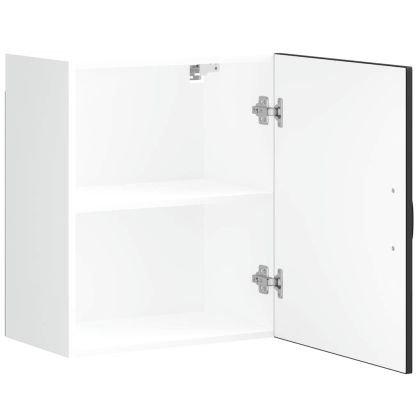 Кухненски стенен шкаф Lucca, черен, инженерно дърво