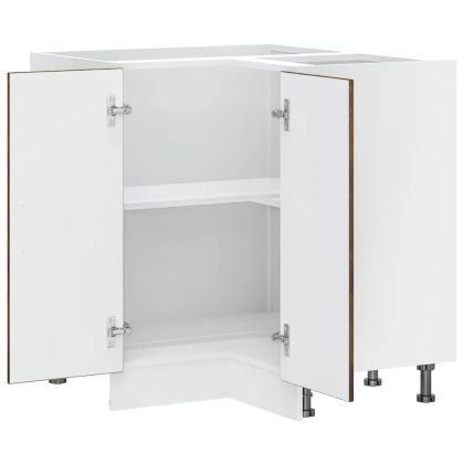 Кухненски ъглов шкаф Lucca, опушен дъб, инженерно дърво