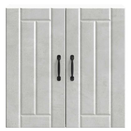 Кухненски стенен шкаф Lucca, бетонно сив, инженерно дърво