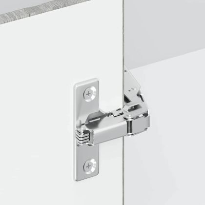 Кухненски стенен ъглов шкаф Lucca, сив сонома, инженерно дърво