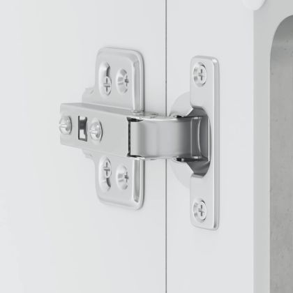 Кухненски стенен шкаф със стъклена врата Lucca бетонно сив