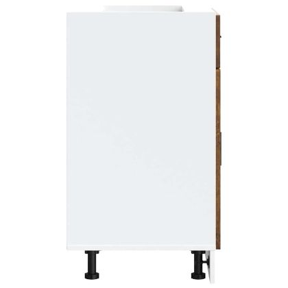 Кухненски шкаф Porto, опушен дъб, инженерно дърво