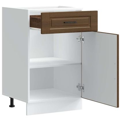 Кухненски шкаф Porto, кафяв дъб, инженерно дърво