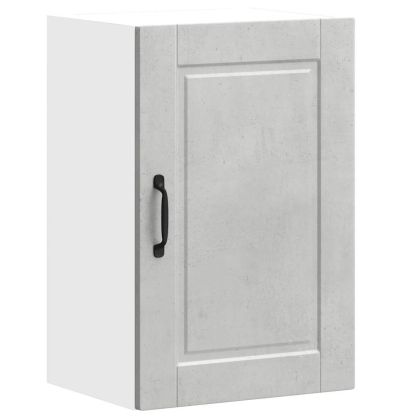 Кухненски стенен шкаф Porto, бетонно сив, инженерно дърво