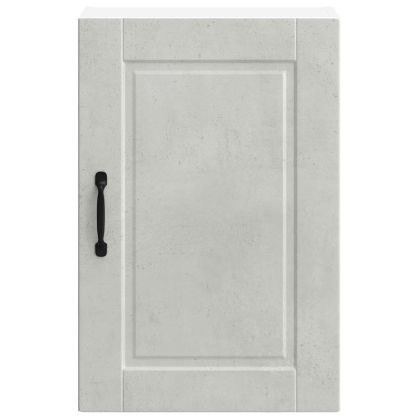 Кухненски стенен шкаф Porto, бетонно сив, инженерно дърво