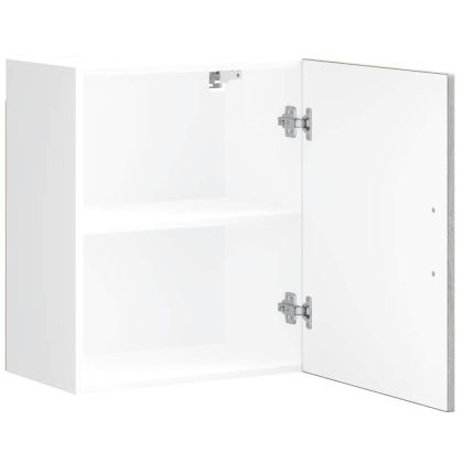 Кухненски стенни шкафове 2 бр Porto сив сонома инженерно дърво