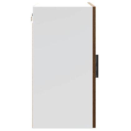 Кухненски стенни шкафове 2 бр Porto кафяв дъб инженерно дърво