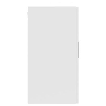 Кухненски стенен шкаф Porto, бял гланц, инженерно дърво