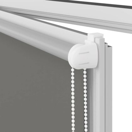 Ролкова щора Blackout Сив 55x150 cm Ширина на плата 50,7 cm