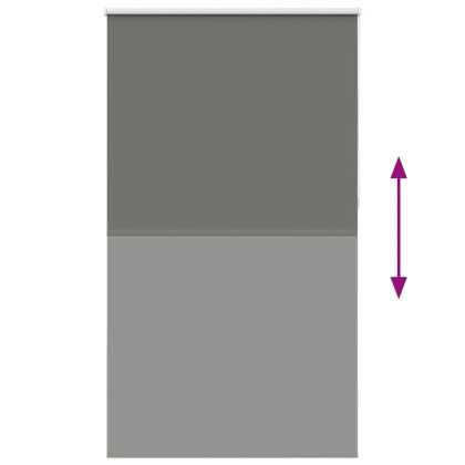 Ролкова щора Blackout Сив 120x210 cm Ширина на плата 116,6cm