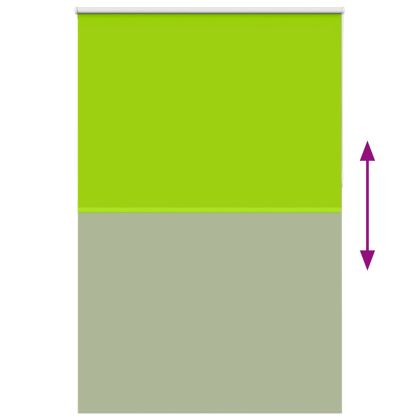 Ролкова щора Blackout Зелени листа 155x230 cm Ширина на плата